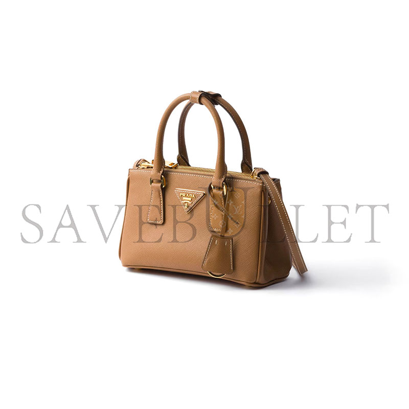 PRADA GALLERIA MINI SAFFIANO LEATHER BAG 1BA916 (21*12.5*8.5cm)